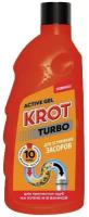 Гель для устранения засоров KROT Turbo 1л