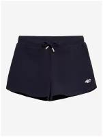 Шорты,4F,GIRL'S SHORTS,дети,Navy blue,Размер 140