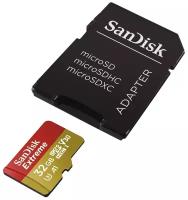 SanDisk Карта памяти SanDisk Extreme 32GB MicroSDHC Class 10/UHS-I/U3/V30/A1/100 Мб/с SDSQXAF-032G-GN6MA