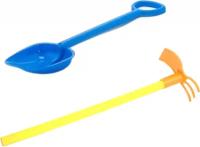 Игрушки для песочницы для снега Мотыга + Лопатка 50 см синяя