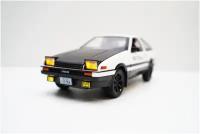 Металлическая инерционная машинка Toyota Trueno AE86, масштаб 1:20, длина 22 см