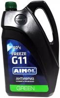 AIMOL Freeze G11 GREEN/5 кг/Антифриз готовый к применению