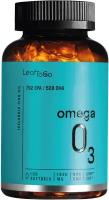 Leaftogo Витамины омега 3 из дикой рыбы 792 EPA 528 DHA / Omega 3 / рыбий жир 1620 мг 100 капсул