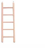 Лестница деревянная для попугая, Flamingo (5 ступенек, 23,7 см, FL101086)
