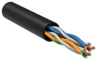 Кабель информ. ITK GENERICA (BC3-C5E04-139-305-G) кат.5е U/UTP 4X2X24AWG LDPE внеш. 305м черн