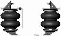 Пневмоподвеска Tata LPT-613, передняя ось, Aride