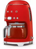 Кофеварка капельная Smeg DCF02, красный