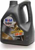 Масло моторное синтетическое дизель 3000 5W-40 ТМ Mobil Super (мобил супер)