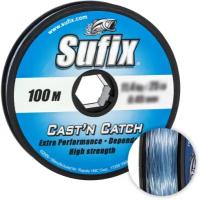 Леска Sufix Cast'n Catch 0,4мм. 9кг. 100м. /голубой