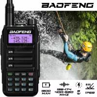 Рация Baofeng UV-16 (2 режима мощности), цвет черный (разъём Type-C) стандарт IP-68