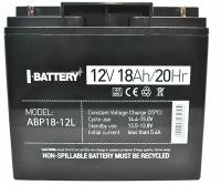 Аккумуляторная батарея I-Battery ABP18-12L AGM 12В 18А