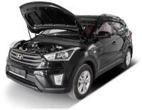 Газовые упоры капота АвтоУпор для Hyundai Creta 2016-2020 2020-н. в, 2 шт. Автоупор UHYCRE012