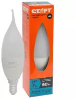 Лампа светодиодная СТАРТ ECO LEDFlame, E14, 7 Вт, 6500 К