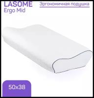 Эргономичная подушка moonlu Lasome Ergo Mid, 50x38x10/12 см