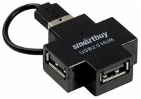 Концентратор USB 2.0 Smartbuy SBHA-6900-K