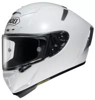 Мотошлем X-Spirit III PLAIN SHOEI (белый глянец, White, L)