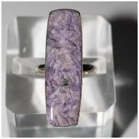 Кольцо True Stones, чароит, размер 17, фиолетовый