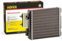Радиатор отопителя HOFER ВАЗ-2101-07 алюм. широкий, HF 730 224 - HOFER арт. HF 730 224