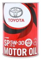 Моторное масло Toyota Motor Oil SP 5W30 GF-6A синтетическое 1 л