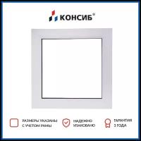 Окно пластиковое ПВХ WHS by VEKA 400(ш)*400(в)мм, глухое, с однокамерным стеклопакетом