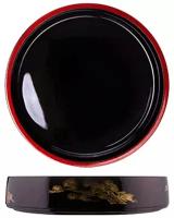 Блюдо-барабан для суши, 30,5 см, черный, пластик, 11SJ039, Prohotel