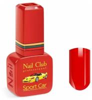 Nail Club professional Эмалевый красный гель-лак для ногтей, цвет благородный красный 2006 Ferrari Fiorano, 13 мл