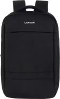 CANYON BPL-5, Laptop backpack for 15.6 inch, Product spec/size(mm): 440MM x300MM x 170MM, Black, EXTERIOR materials:100% Polyester, Inner materials:10