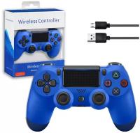 Геймпад WIRELESS CONTROLLER /для пк телефона джойстик/BLUE