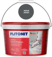 Затирка цементная эластичная Plitonit Colorit Premium мокрый асфальт 2 кг