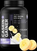 AminoCarnit Casein Gainer 1000 гр. банан