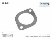 Прокладка Приемной Трубы Паранитовая Металлосодержащая TRANSMASTER UNIVERSAL арт. U201