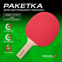 Ракетка для настольного тенниса Roxel Hobby Start, прямая