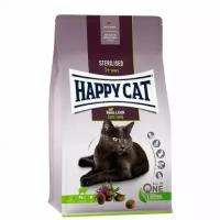 Сухой корм Happy Cat Adult Sterilised Пастбищный ягненок, для стерилизованных кошек и кастрированных котов 1.3 кг