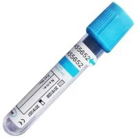 Пробирка для взятия пробы крови G8C5 (голубая крышка), 4,5 мл, 100 шт/уп