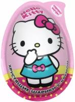 Хрустящие шарики HELLO KITTY с кремом и игрушкой, в капсуле в форме яйца, 15г -4 шт