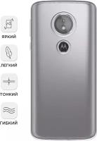 Силиконовый чехол на Motorola Moto E5 / Моторола Мото Е5, прозрачный