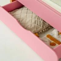Ящик для кровати SIMBA розовый