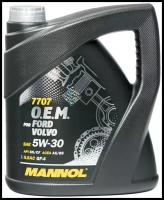 Синтетическое моторное масло Mannol 7707 O.E.M. for Ford Volvo 5W-30, 5 л