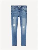 Джинсы name it, размер 146, Blue/Medium Blue Denim