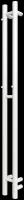 Полотенцесушитель электрический Grois Orso 112мм 1200мм, белый матовый подключение справа