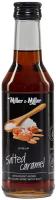 Сироп для кофе и коктейлей Соленая карамель 250 мл (0,25 л) стеклянная бутылка Miller&Miller (Миллер энд Миллер)