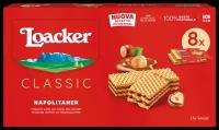 Вафли Loacker Classic Napolitaner с ореховой начинкой, 45 г