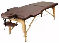Atlas Sport массажный стол профессиональный 60см 2 секции стационарный кушетка косметологическая складная