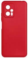 DF / Силиконовый чехол для телефона Poco X4 GT на смартфон Поко Икс4 ДжиТи DF poCase-06 (red) / красный