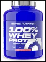 Scitec Nutrition 100% Whey Protein 2350 гр., клубника