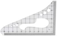 Лекало портновское угол D5132 (0334-5300) 16х10,5 см