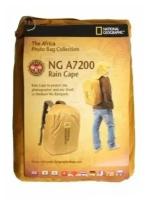 Дождевая накидка National Geographic, для малых и средних рюкзаков, складывающаяся дождевая накидка