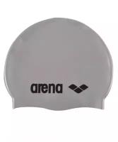 Шапочка для плавания ARENA Classic Silicone (серый (91662/51,20))