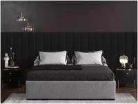 Панель кровати Velour Black 20х100 см 1 шт