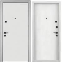 Дверь входная для квартиры Torex Comfort X 950х2050, правый, тепло-шумоизоляция, антикоррозийная защита, замки 4-го класса, белый/светло-серый